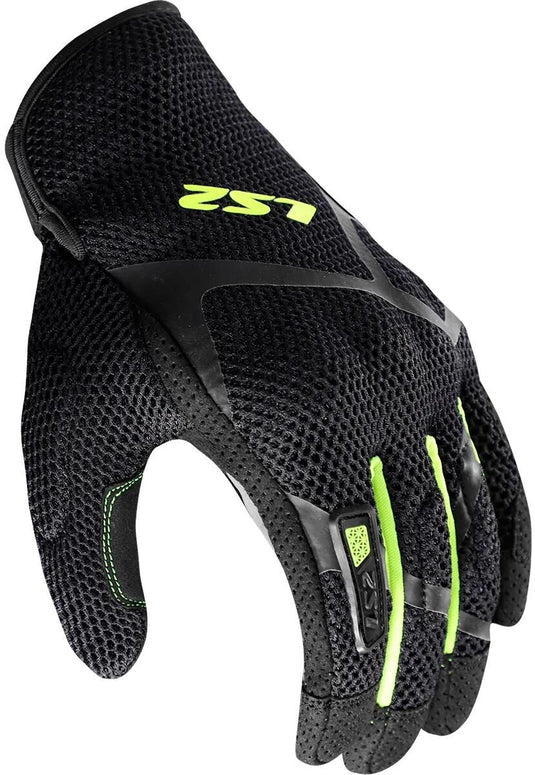 Ls2 handschuh ray ii man glove ray ii mens black yellow xl