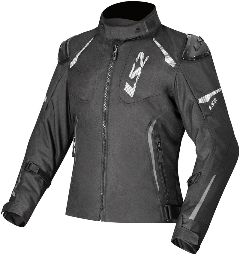 Load image into Gallery viewer, Ls2 jas zoom lady jacket zoom ladies black gr. l
