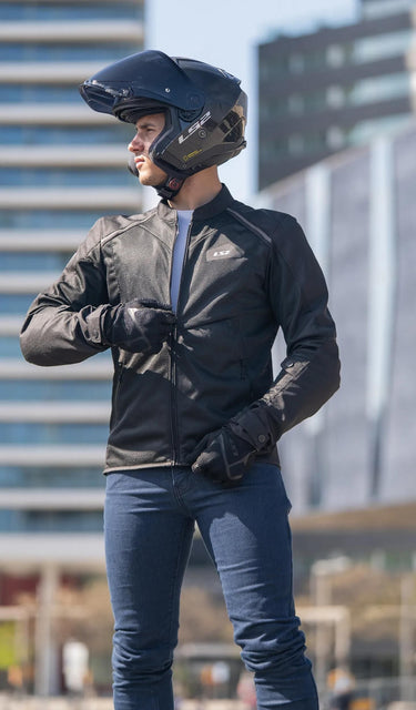 Ls2 jacke breeze man jacket breeze men black gr. 3xl