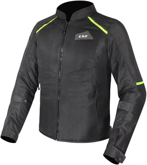 Ls2 jacke breeze man jacket breeze men black yellow gr. xl