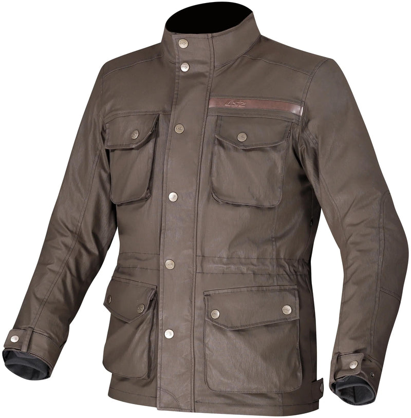 Load image into Gallery viewer, Ls2 jas liberty man jacket liberty mens brown size l
