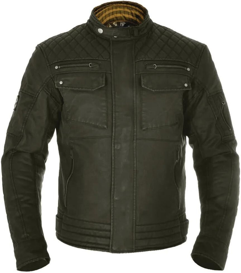Load image into Gallery viewer, Oxford jacke hardy jacket hardy wax cotton olive gr. s
