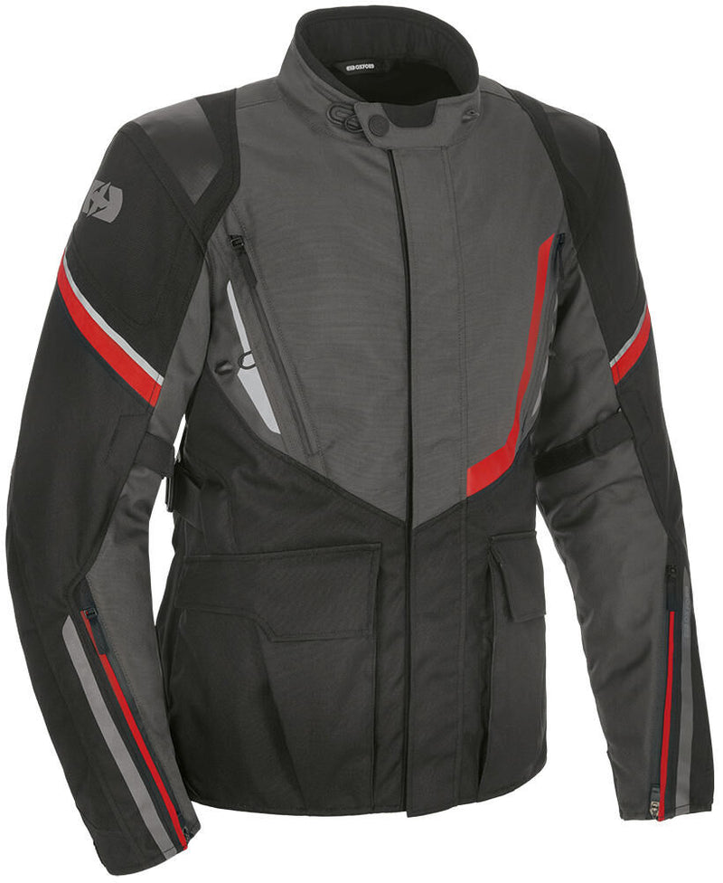 Load image into Gallery viewer, Oxford jas montreal 4.0 jacket montreal 4. black grey red size xxl
