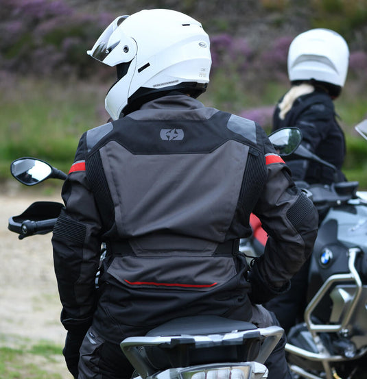 Oxford jas montreal 4.0 jacket montreal 4. black grey red size 3xl