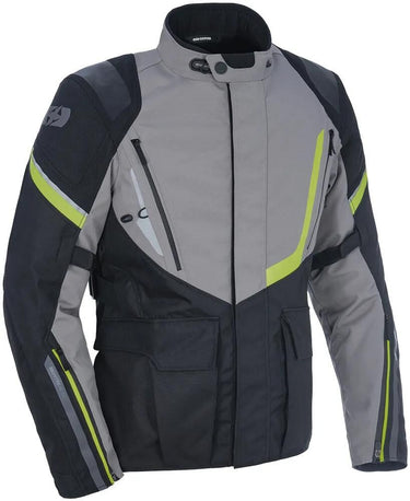 Oxford jas montreal 4.0 jacket montreal 4. black grey yellow size l