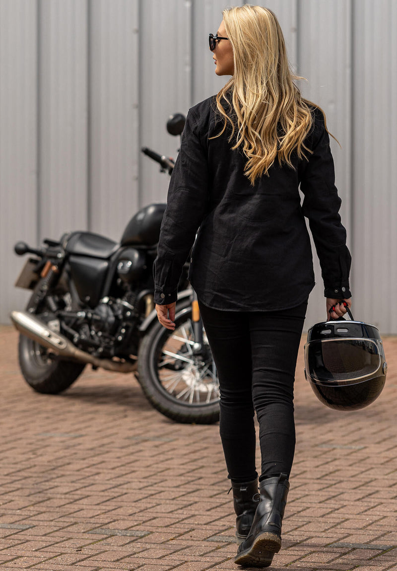 Load image into Gallery viewer, Oxford jas kickback 2.0 shirt shirts kickback 2. ladies black gr. 36
