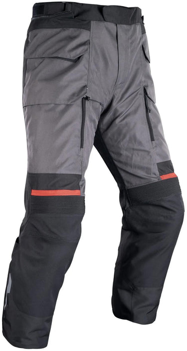 Oxford broek rockland trousers rockland gray bw red long gr. l