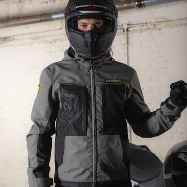 Armr jacke suko 1.0 jacket suko 1.0 wp ms green yellow gr. l