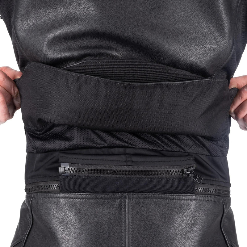 Load image into Gallery viewer, Armr lederjacke raiden 3.0 leather jacket raide 3.0 ms black red gr. xl
