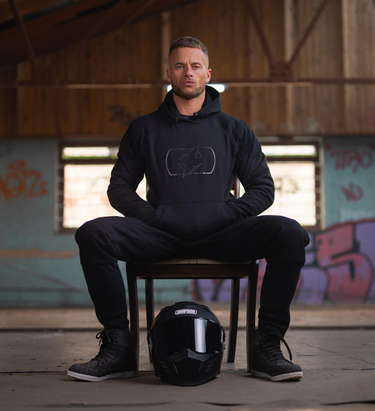 Oxford jas armourlite aa pullon hoodie armourlite sweater ms black gr. 3xl