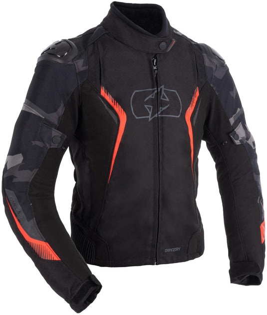 Oxford jas omega 1.0 jacket omega 1.0 d2d ws black camo red 44