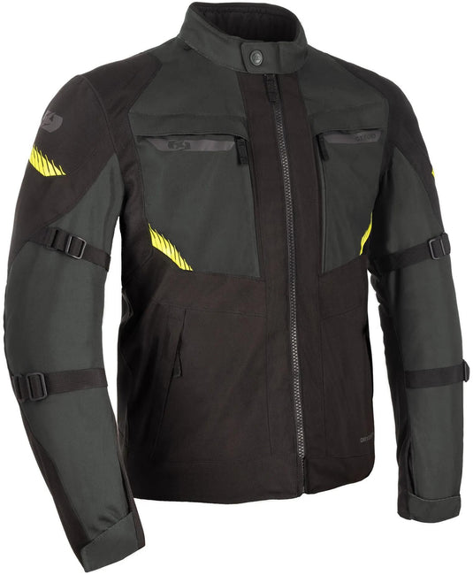 Oxford jacke toronto 1.0 jacket toronto 1.0 d2d ms black green fluo s