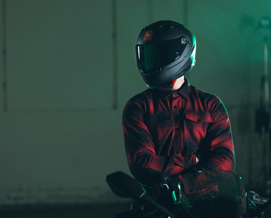 Armr jas primer 2.0 shirt shirt prime 2.0 ms red black size m