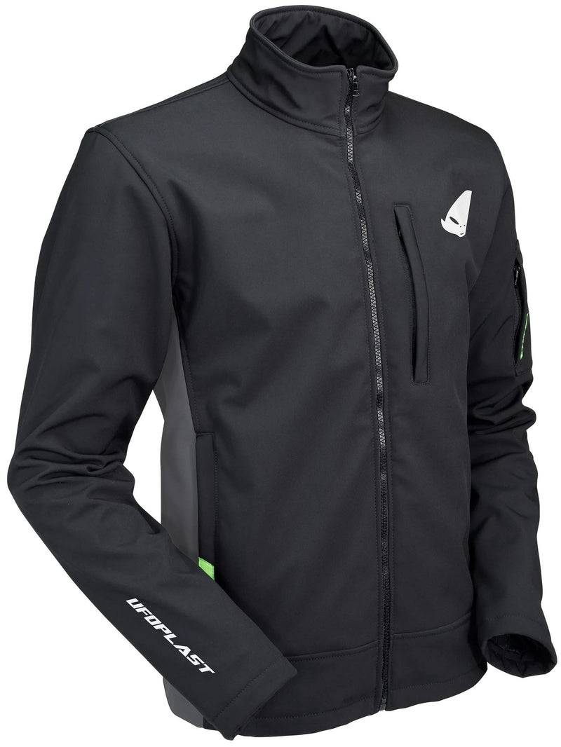 Load image into Gallery viewer, Ufo plast jacke leisure jacket ufo black gr. xxl
