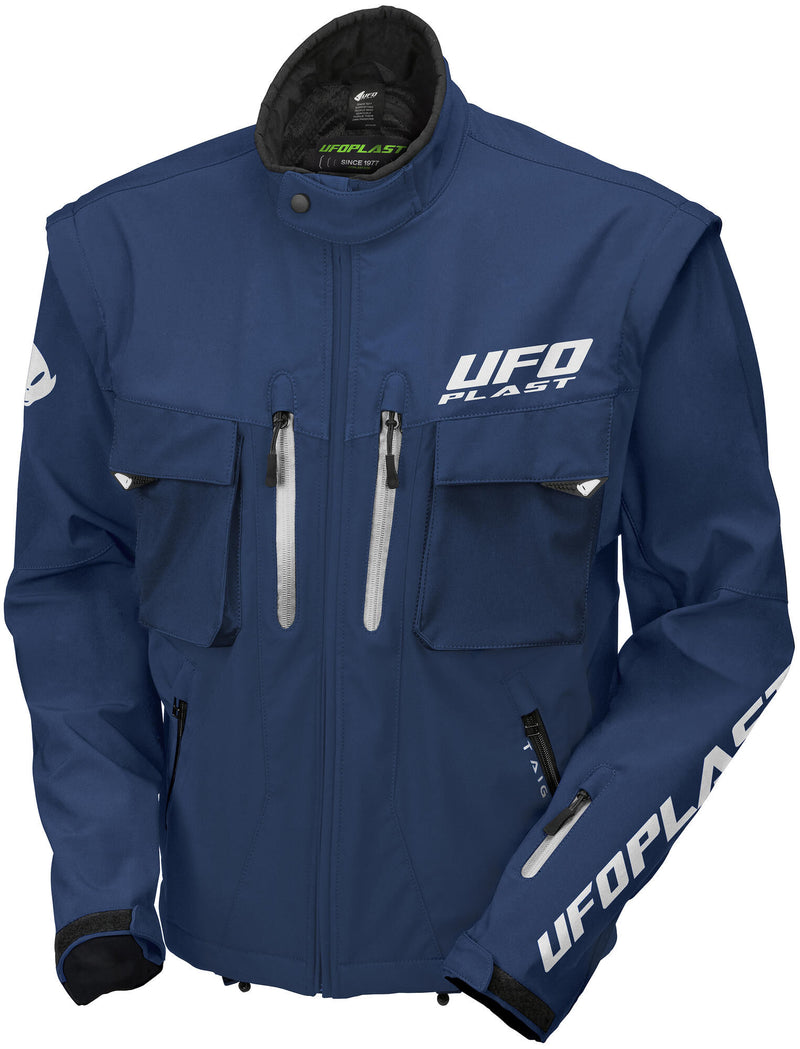 Load image into Gallery viewer, Ufo plast taiga jas enduro jacket ufo blue gr. xl
