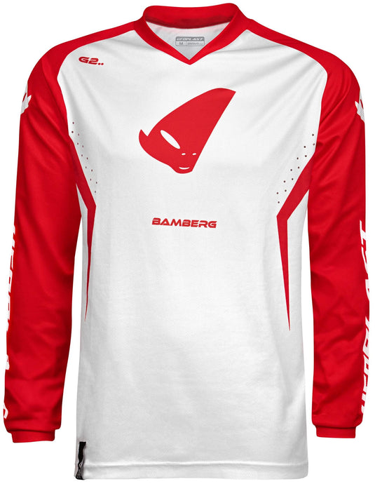 Ufo plast jersey mx bamberg mx jersey ufo bamberg red white gr. l