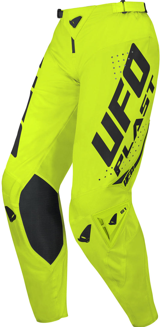 Ufo plast broek mx radial mx trousers ufo radial neon yellow gr. 48