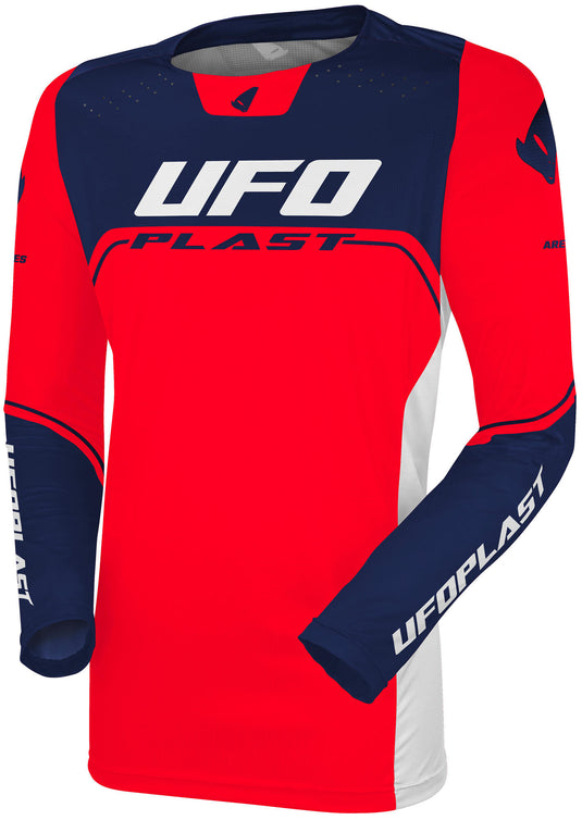 Ufo plast jersey mx ares mx jersey ufo ares red blue gr. m