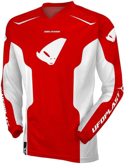 Ufo plast jersey mx oblivion mx jersey ufo oblivion red white gr. xxl
