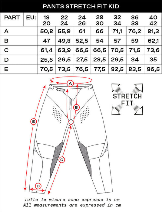 Ufo plast broek ares children's pants ufo ares gray red size 152