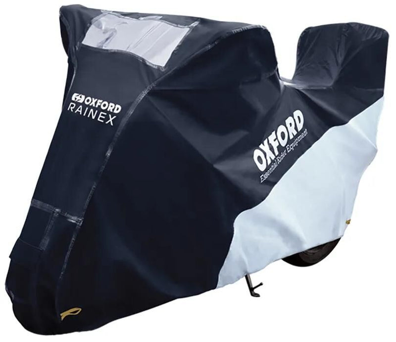 Load image into Gallery viewer, Oxford faltgarage rainex bike covers rainex outdoor f. top cases gr.
