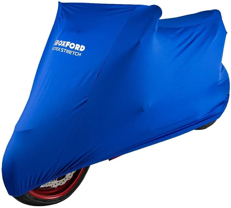 Load image into Gallery viewer, Oxford faltgarage protex protex bike covers stretch indoor m blue
