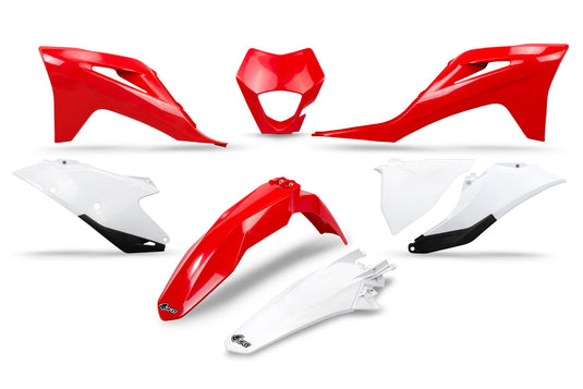 Ufo plast kappenset trim kit ufo gasgas oem red white