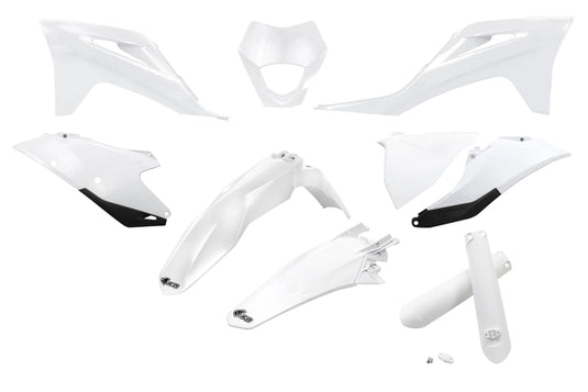 Ufo plast verkleidungssatz trim kit ufo gasgas white