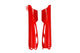 Ufo plast gabelprotektor fork protectors ufo honda red