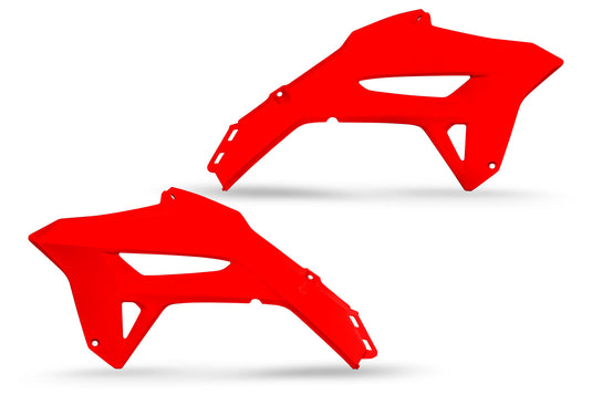 Ufo plast kühlerabdeckung radiator covers ufo honda red