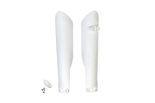 Ufo plast gabelprotektor fork protectors ufo husqvarna white