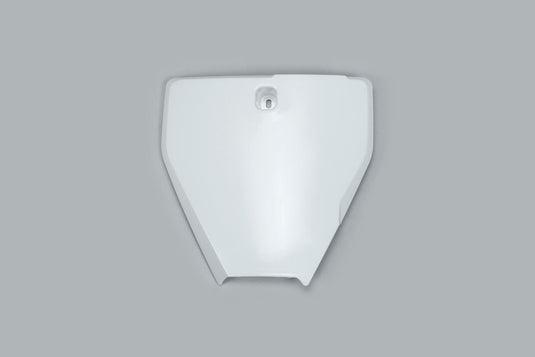 Ufo plast startnummerntafel start number plate ufo husqvarna white