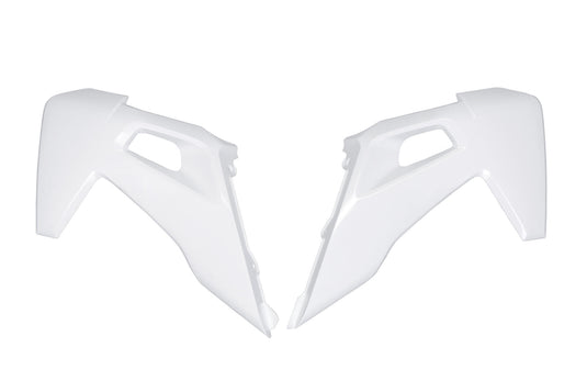 Ufo plast kühlerabdeckung radiator covers ufo husqvarna white