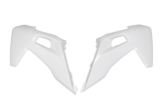 Ufo plast kühlerabdeckung radiator covers ufo husqvarna white