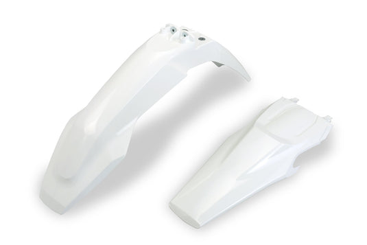 Ufo plast kotflügelsatz mudguard set ufo husqvarna oem white