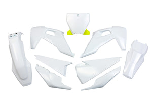 Ufo plast verkleidungssatz trim kit ufo husqvarna white