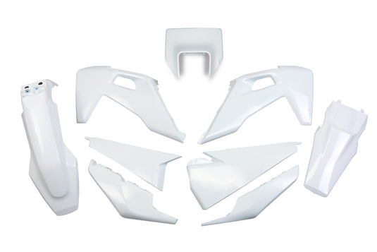 Ufo plast verkleidungssatz trim kit ufo husqvarna white