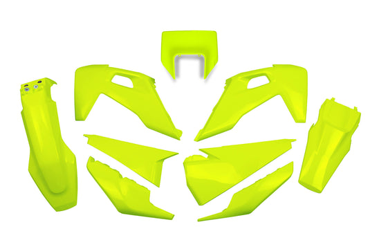 Ufo plast verkleidungssatz trim kit ufo husqvarna yellow