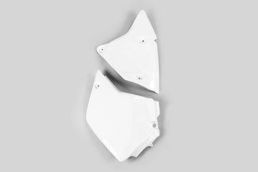 Ufo plast seitenverkleidung side covers ufo kawasaki white