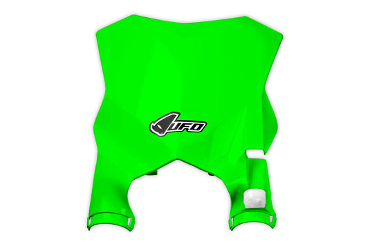 Ufo plast startnummerbord start number plate ufo kawasaki green