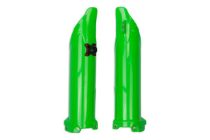 Ufo plast gabelprotektor fork protectors ufo kawasaki green