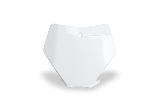 Ufo plast startnummerntafel start number plate ufo ktm white
