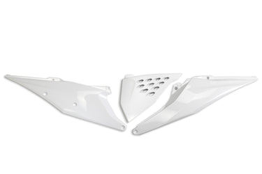 Ufo plast seitenverkleidung side covers ufo ktm white