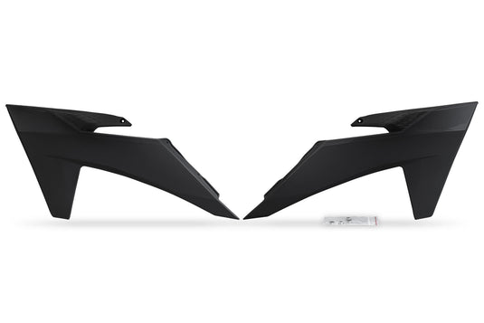 Ufo plast radiateurafdekking radiator covers ufo ktm black