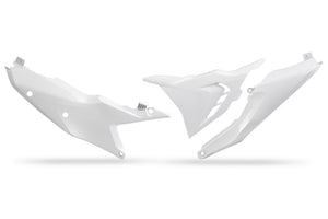Ufo plast seitenverkleidung side covers ufo ktm white