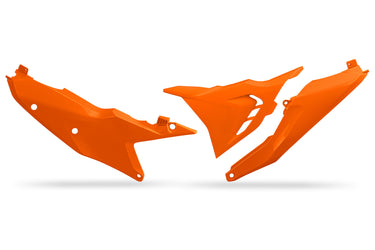 Ufo plast seitenverkleidung side covers ufo ktm orange