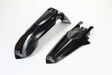Ufo plast kotflügelsatz mudguard set ufo ktm black
