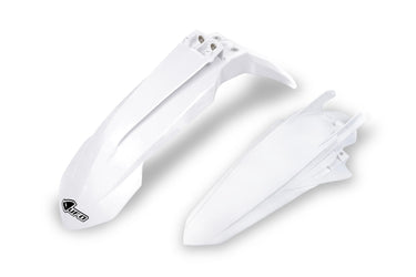 Ufo plast kotflügelsatz mudguard set ufo ktm white