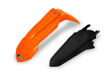 Ufo plast kotflügelsatz mudguard set ufo ktm oem orange black