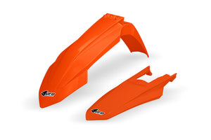 Ufo plast kotflügelsatz mudguard set ufo ktm orange